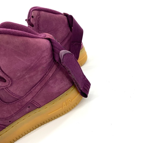 Nike Air Force 1 High WB ‘Bordeaux’ Grade School Size 4Y - Picture 3 of 7